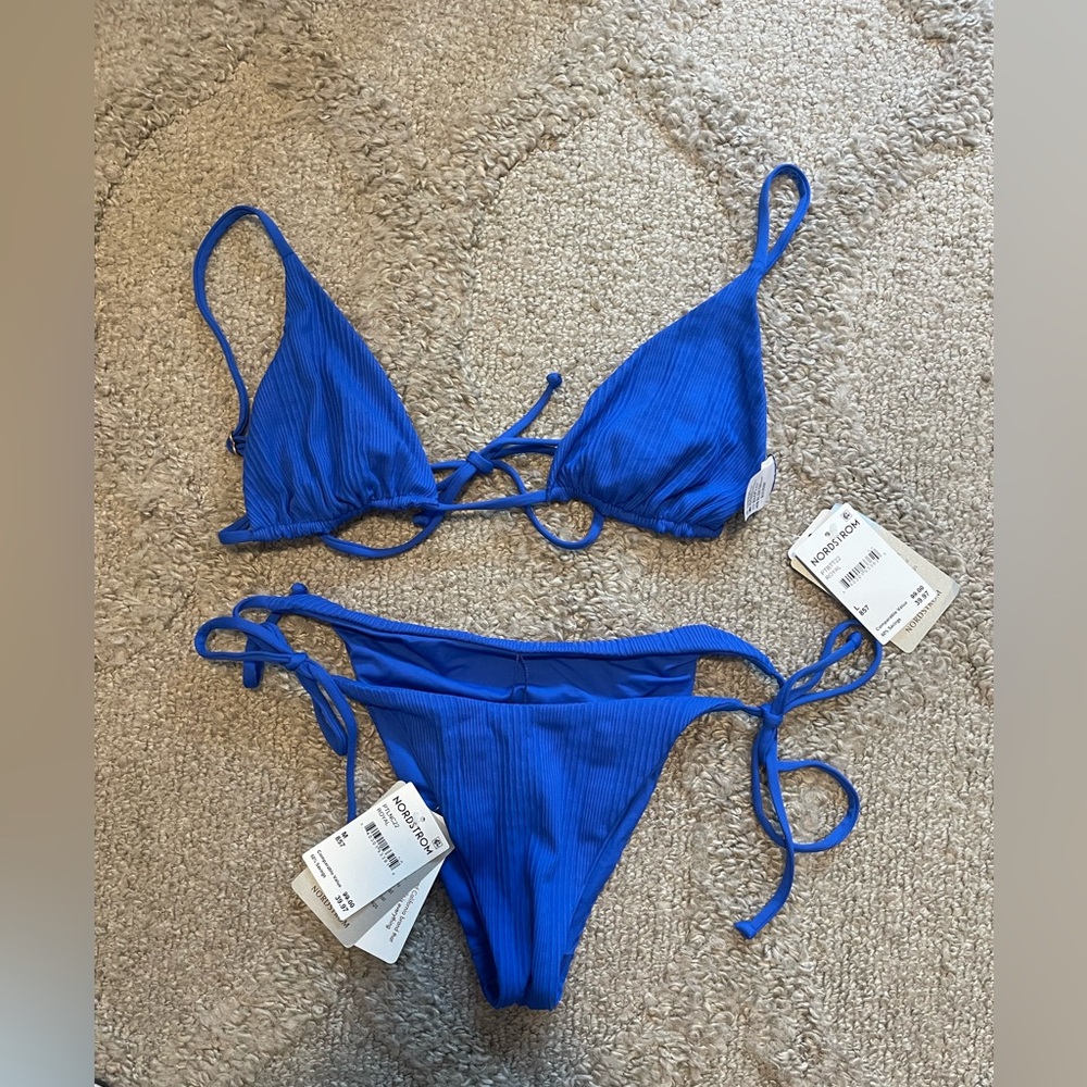 L-Space Vibrant Blue Bikini Set